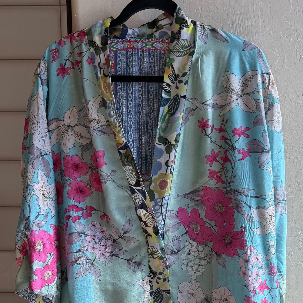 Silk kimono